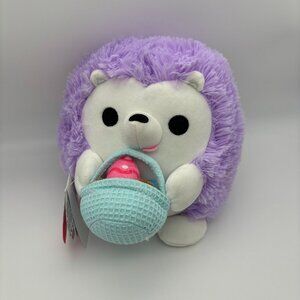 SNACKLES 8" Easter Snackle Andrew the Hedgehog Kids Ultra Soft Stuffed Plush Toy